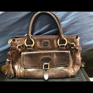 Vintage Dooney and Burke leather purse